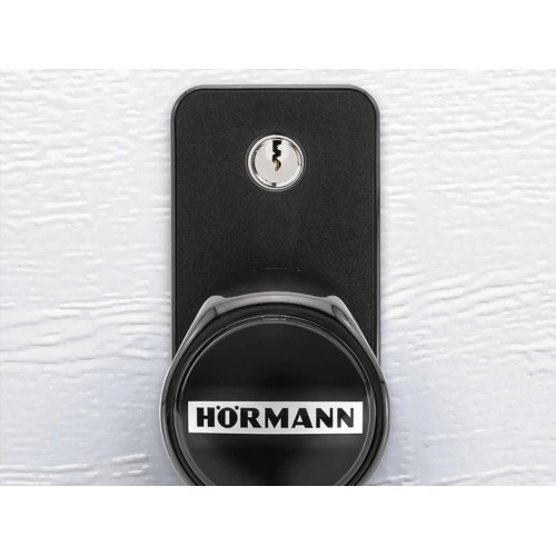 HORMANN Ручка для воротв комплекте с замком. Пластик, цвет черный HORMANN Ручка для воротв комплекте с замком. Пластик, цвет черный