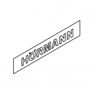HORMANN 308821 Фирменная табличка HORMANN