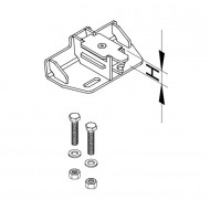 HORMANN 311195 Стойка рамы, для DOBO s L = H – 5 мм