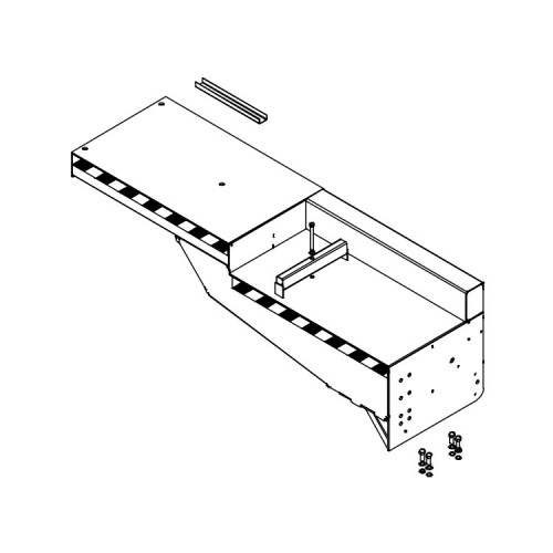 HORMANN 181398 Часть платформы DOBO, правая HORMANN 181398 Часть платформы DOBO, правая