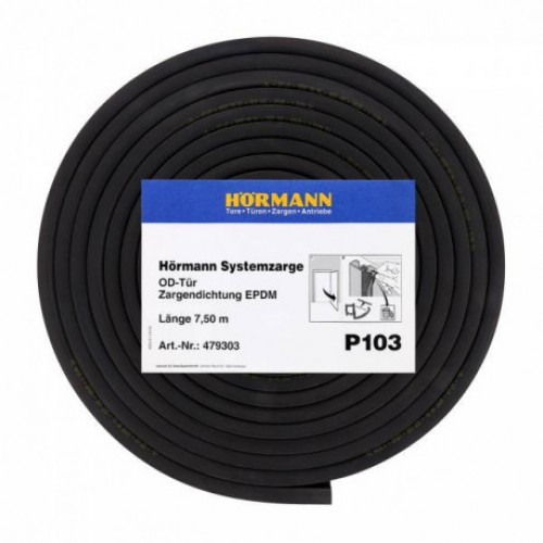 Профиль уплотнения для дверей T30 HORMANN P103 Профиль уплотнения для дверей T30 HORMANN P103