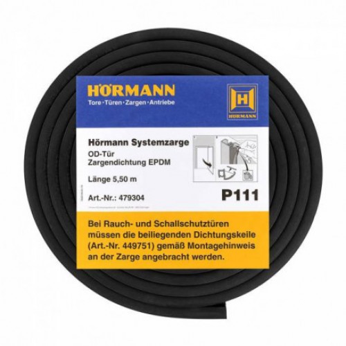 Профиль уплотнения для дверей T30 HORMANN P111, с дымозащитой и звукоизоляцией